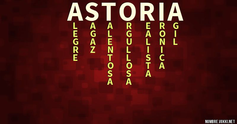 Acróstico astoria