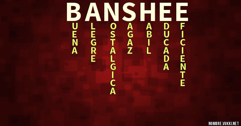 Acróstico banshee