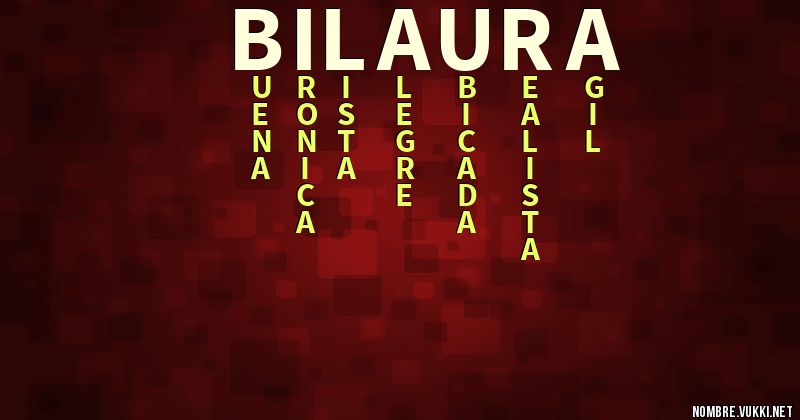 Acróstico bilaura