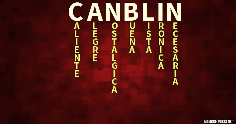 Acróstico canblin