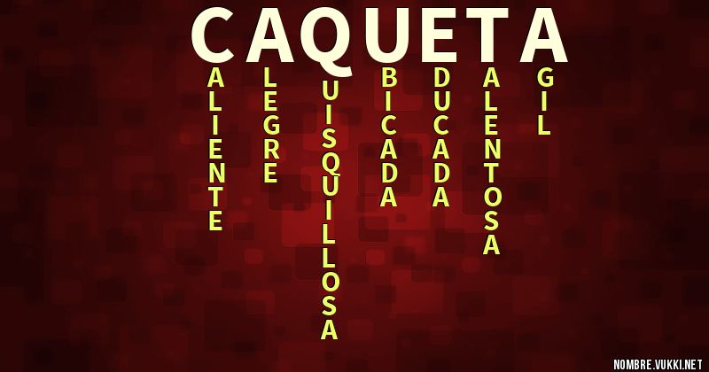 Acróstico caqueta