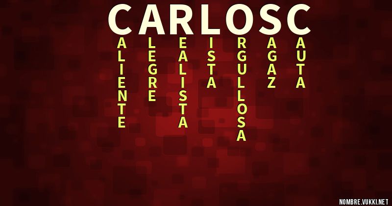 Acróstico carlosç