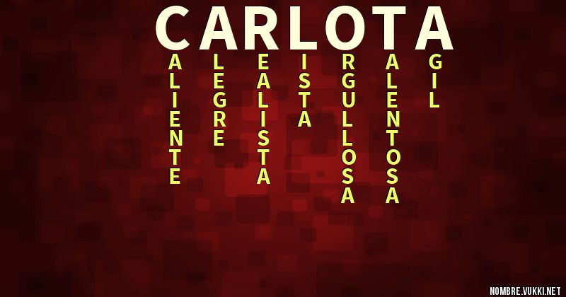 Acróstico carlota