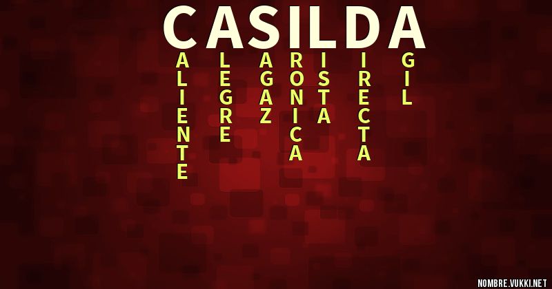 Acróstico casilda