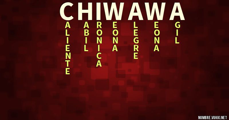 Acróstico chiwawa