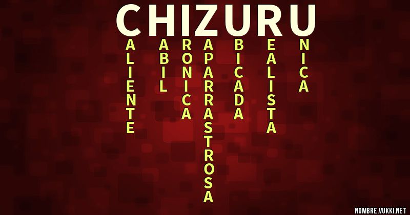 Acróstico chizuru