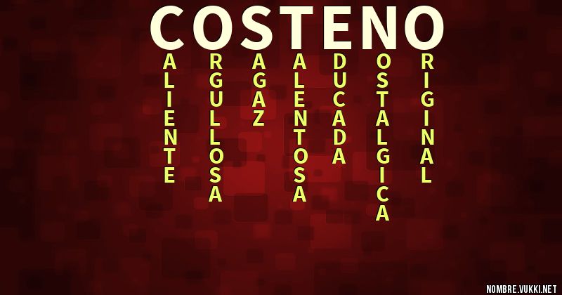Acróstico costeño