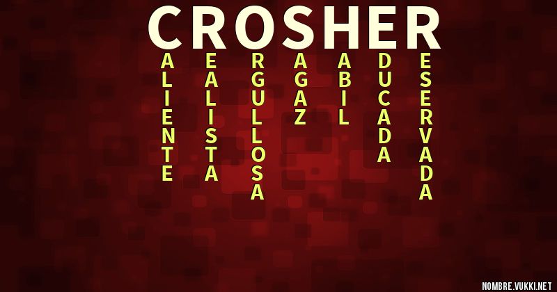 Acróstico crosher