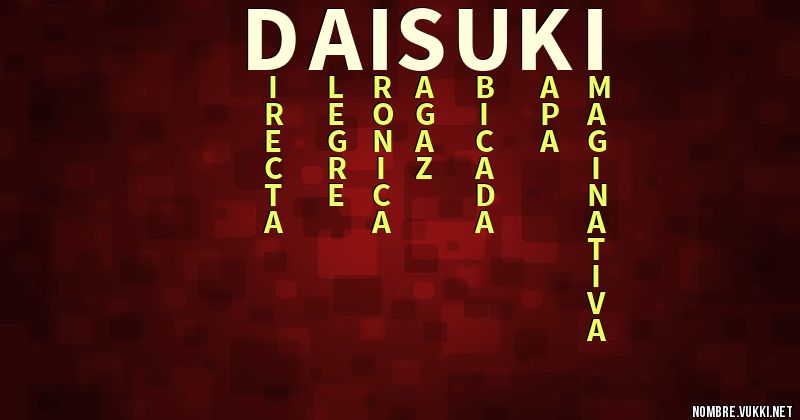 Acróstico daisuki