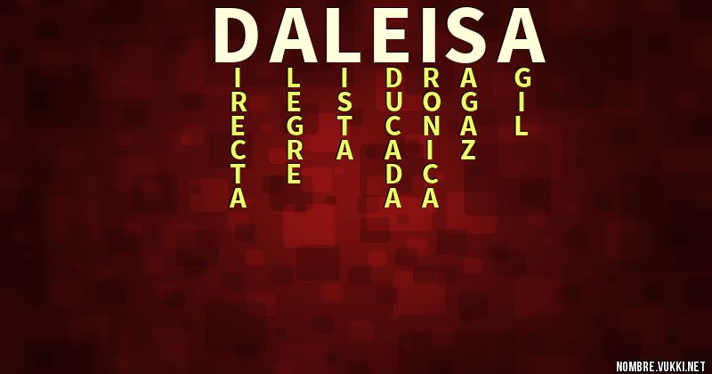 Acróstico daleisa