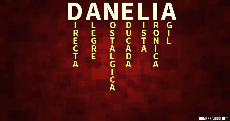 Acróstico danelia