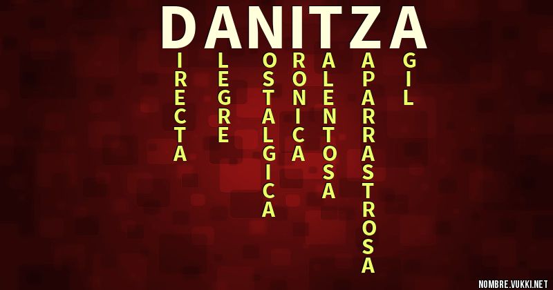 Acróstico danitza