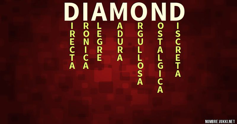 Acróstico diamond