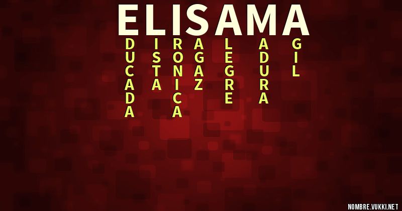 Acróstico elisama