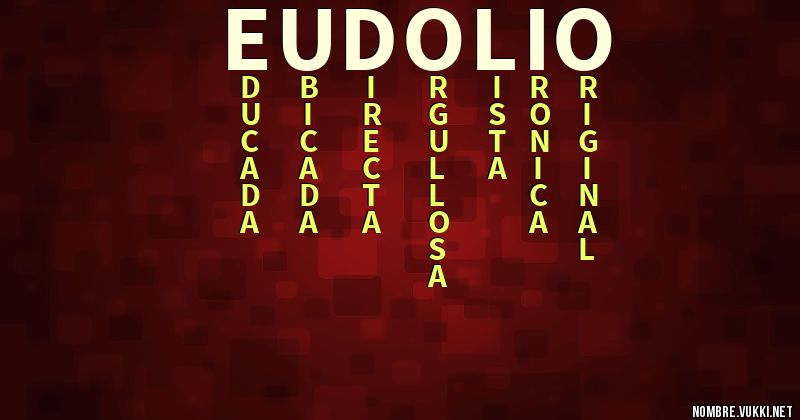 Acróstico eudolio