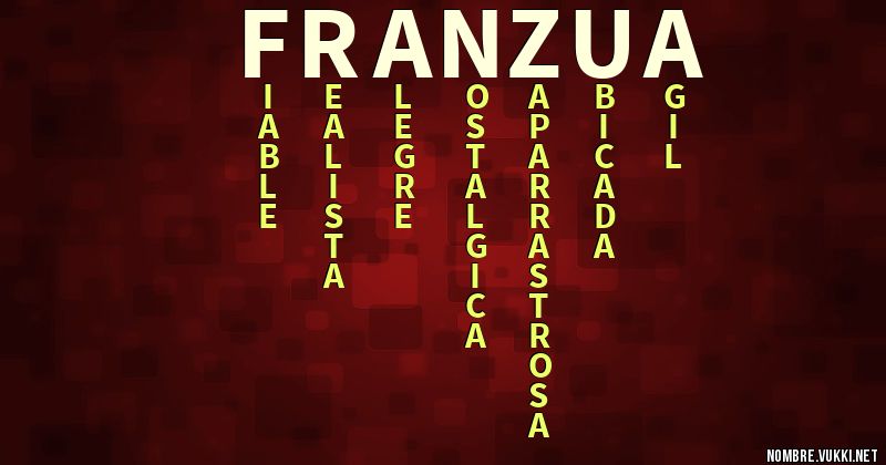 Acróstico franzua
