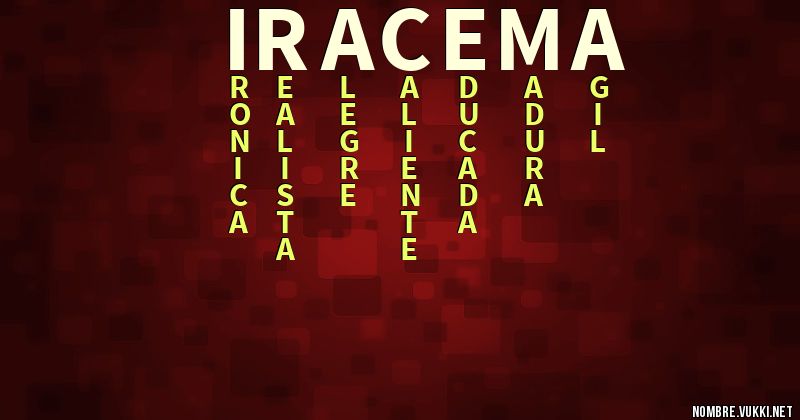 Acróstico iracema