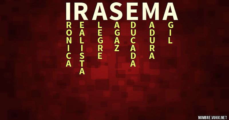 Acróstico irasema