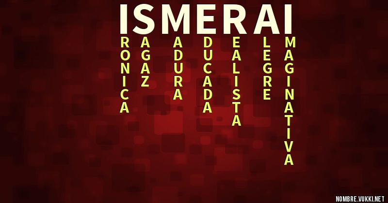 Acróstico ismerai