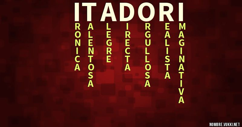 Acróstico itadori