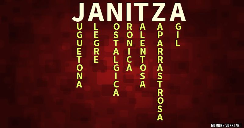 Acróstico janitza