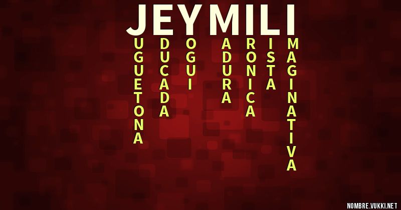 Acróstico jeymili