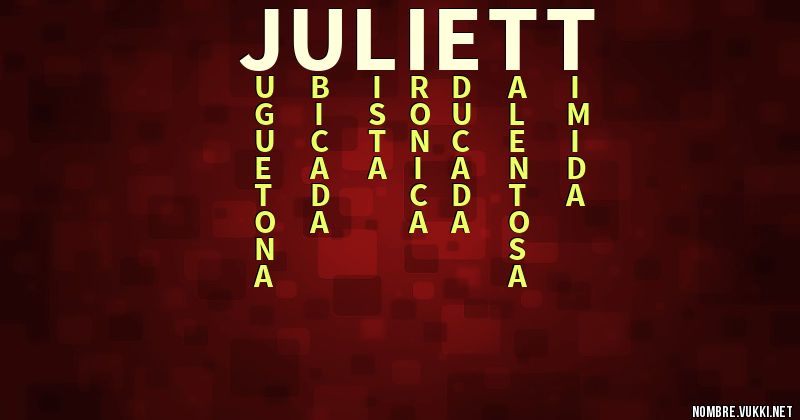 Acróstico juliett