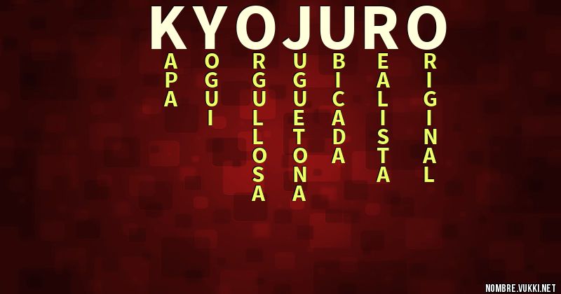Acróstico kyojuro