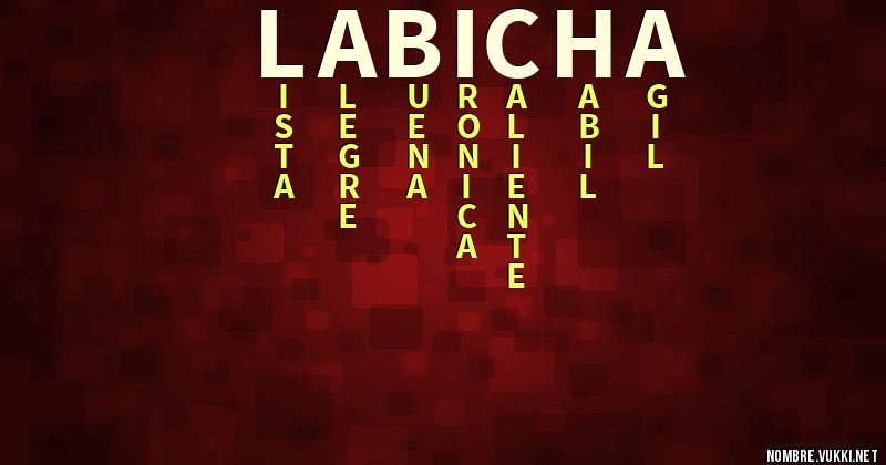 Acróstico la bicha