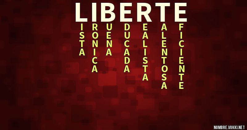 Acróstico liberte