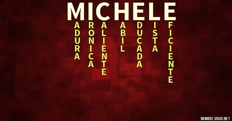 Qu significa michele