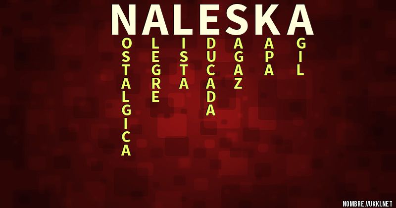 Acróstico naleska