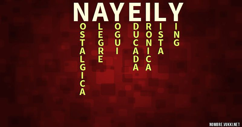 Acróstico nayeily