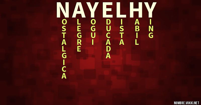 Acróstico nayelhy