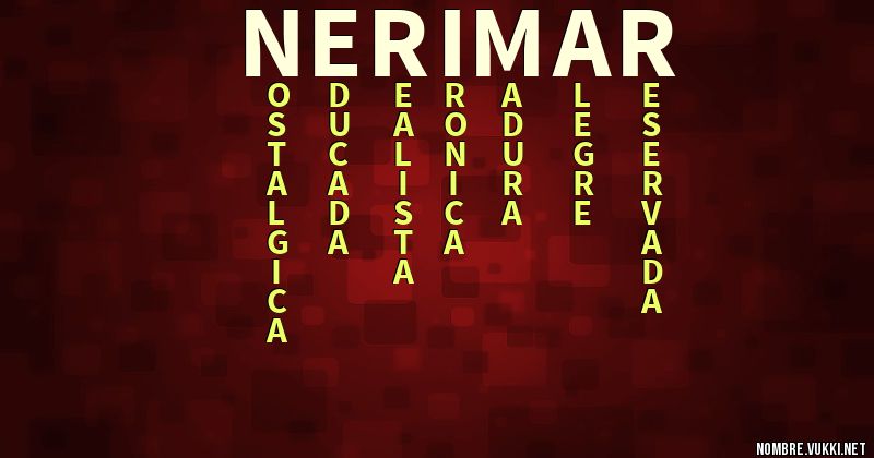 Acróstico nerimar