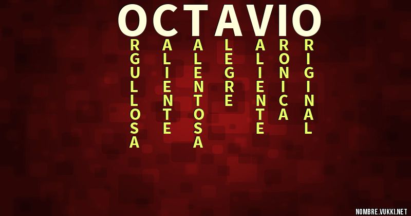 Acróstico octavio