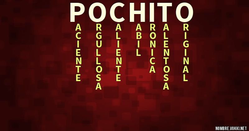 Acróstico pochito