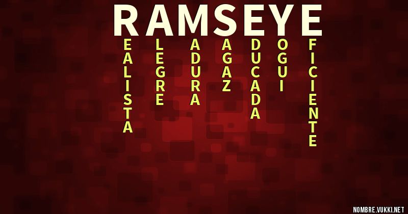 Acróstico ramseye