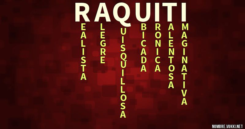 Acróstico raquiti