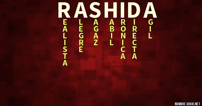 Acróstico rashida