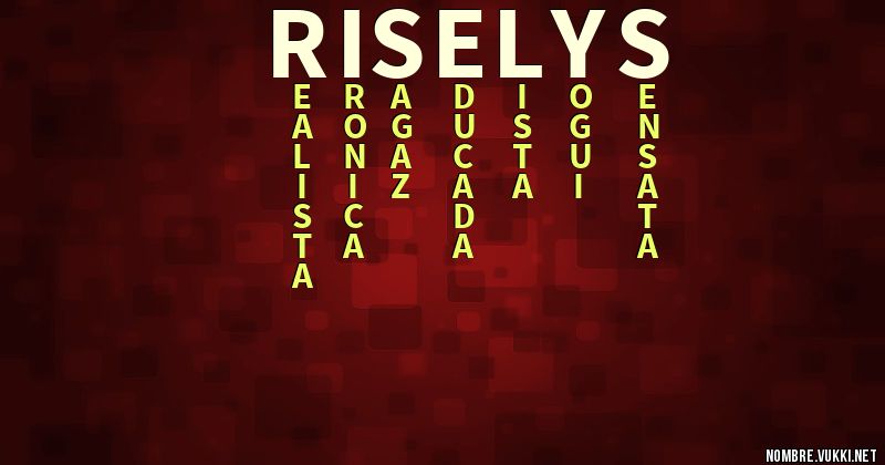 Acróstico riselys