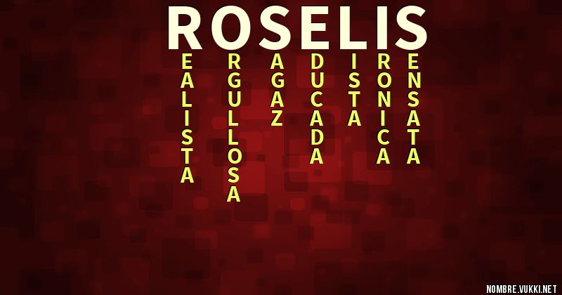 Acróstico roselis