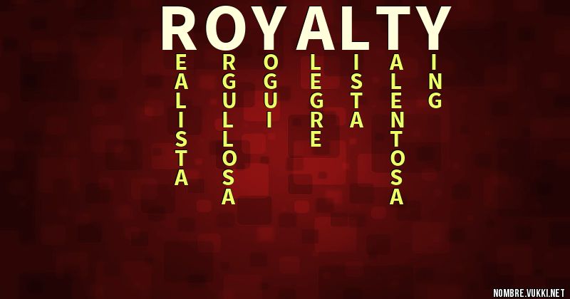 Acróstico royalty