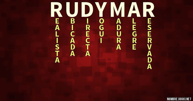 Acróstico rudymar