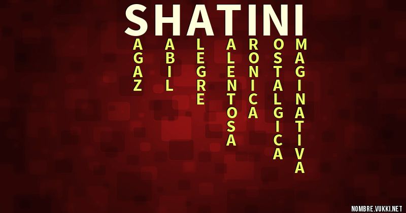 Acróstico shatini