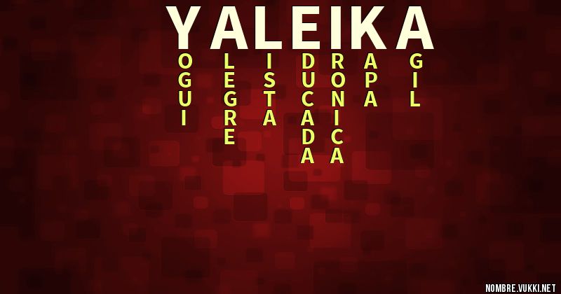 Acróstico yaleika