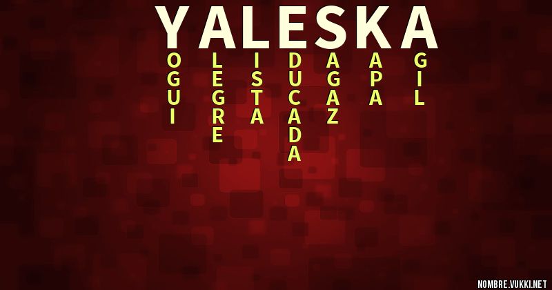 Acróstico yaleska