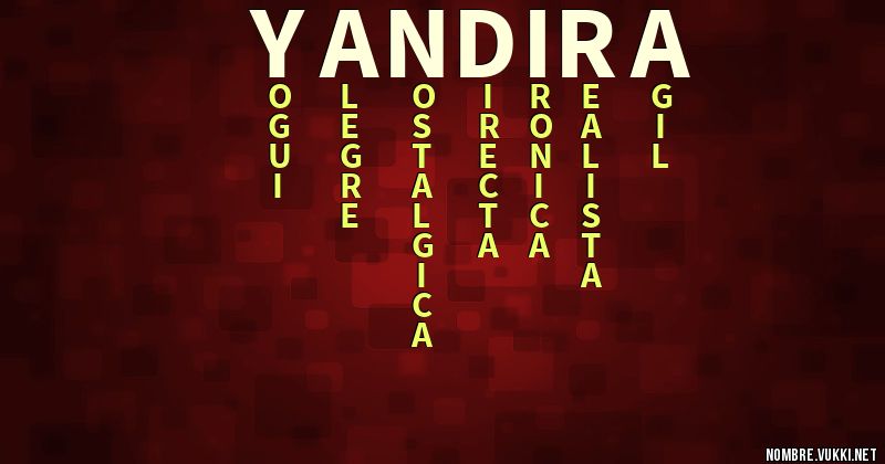 Acróstico yandira