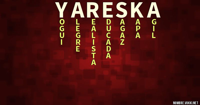 Acróstico yareska