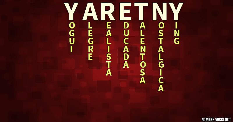 Acróstico yaretny